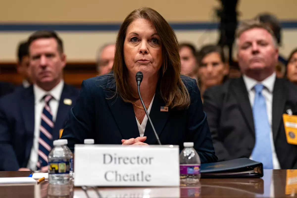 Secret Service Director Kimberly Cheadle announced her resignation
